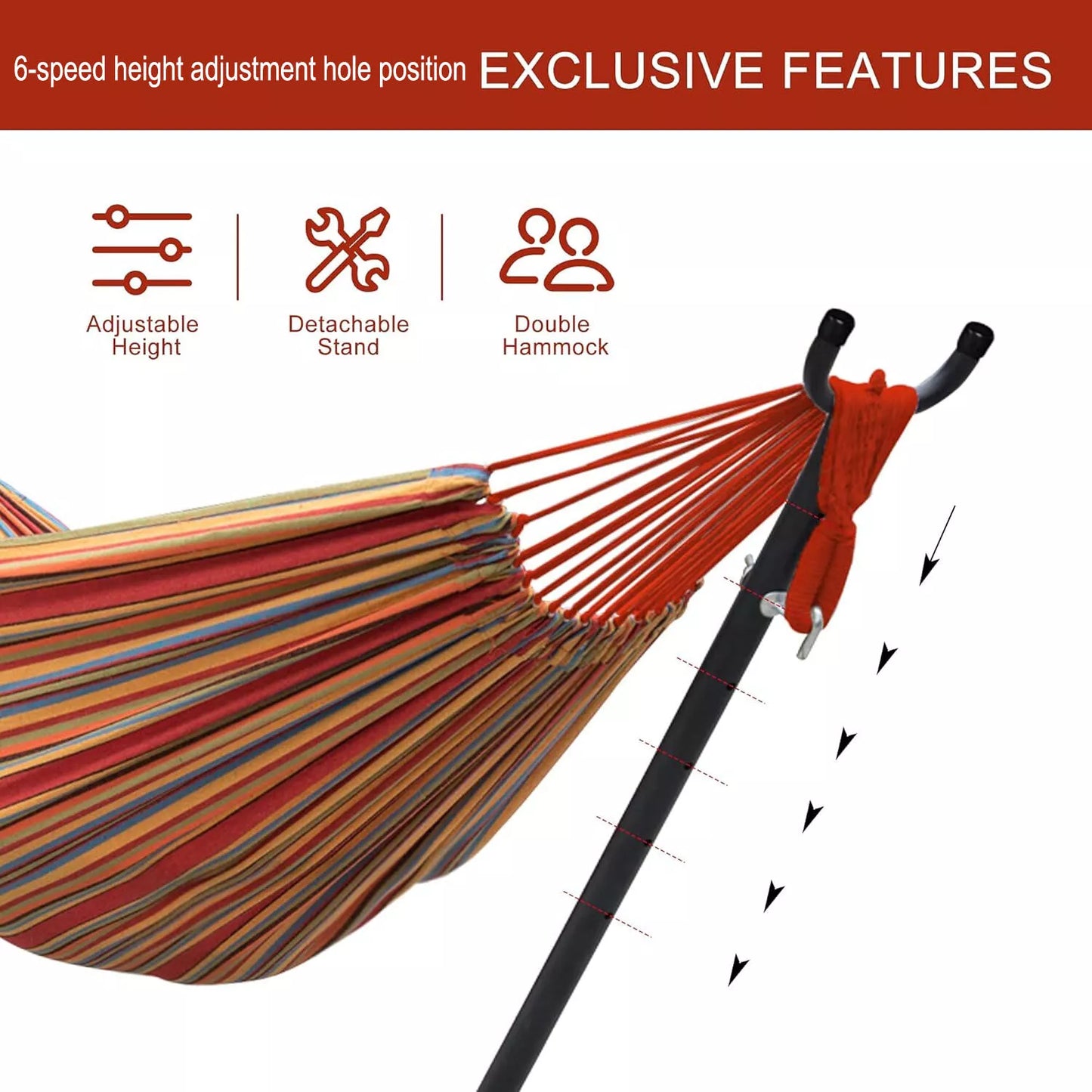 2-Person Hammock with Stand