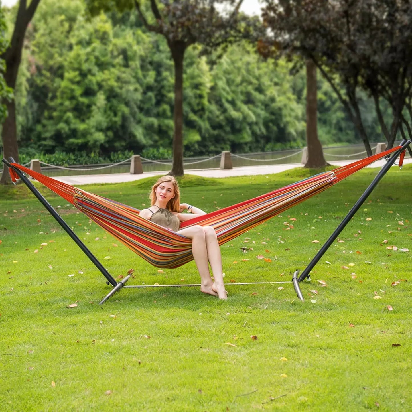 2-Person Hammock with Stand