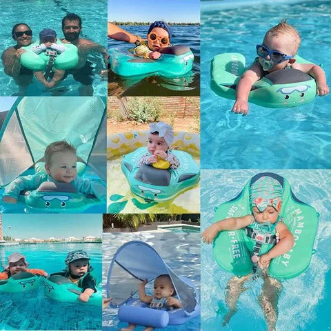 Baby Swim Float with Sun Canopy