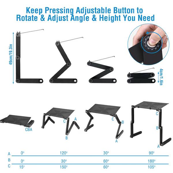 Ergonomic Adjustable Laptop Riser