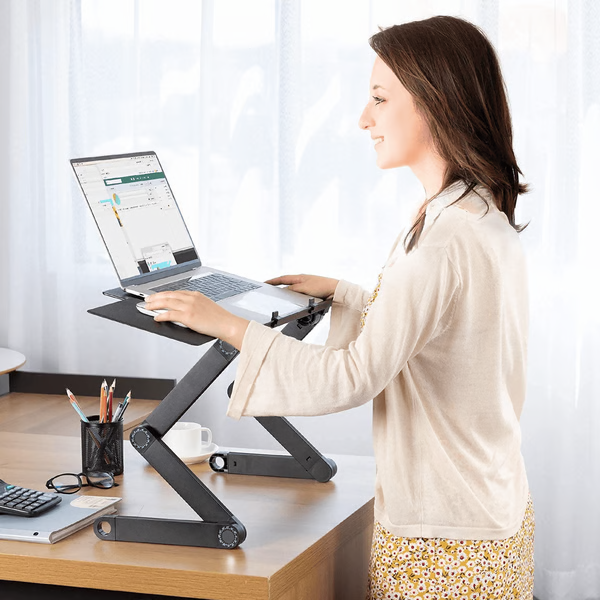 Ergonomic Adjustable Laptop Riser