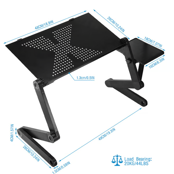 Ergonomic Adjustable Laptop Riser