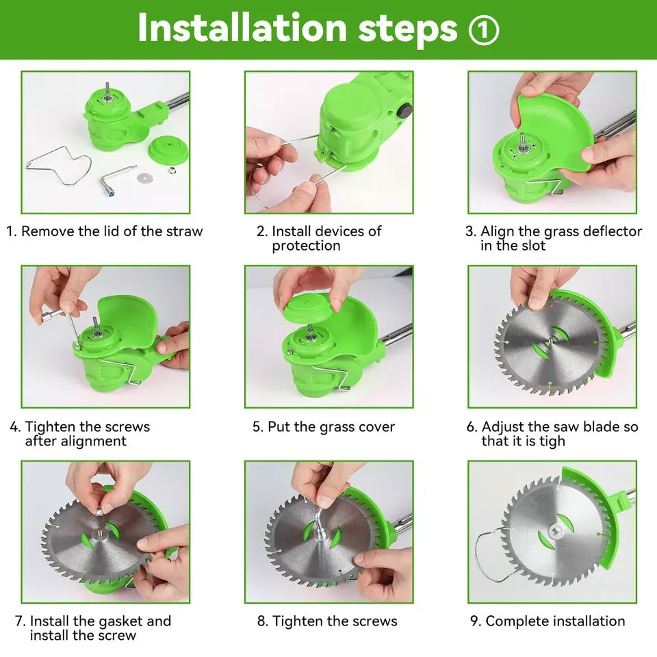24V Cordless Grass Trimmer