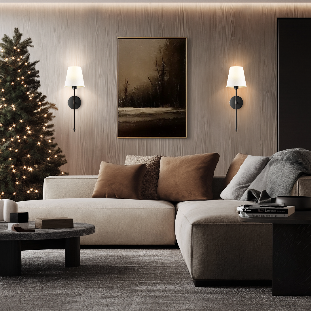 Cordless Wall Sconces (Set of 2)