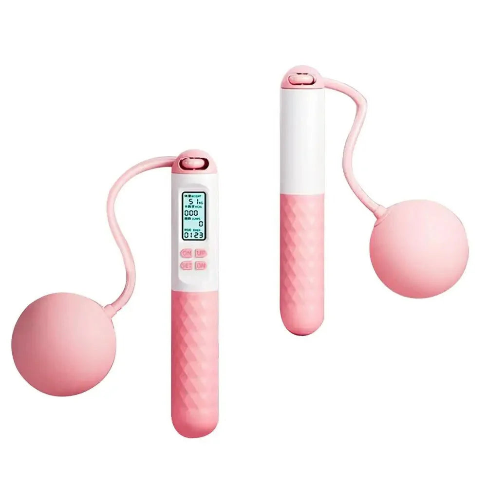 Weighted Cordless Jump Rope with Counter