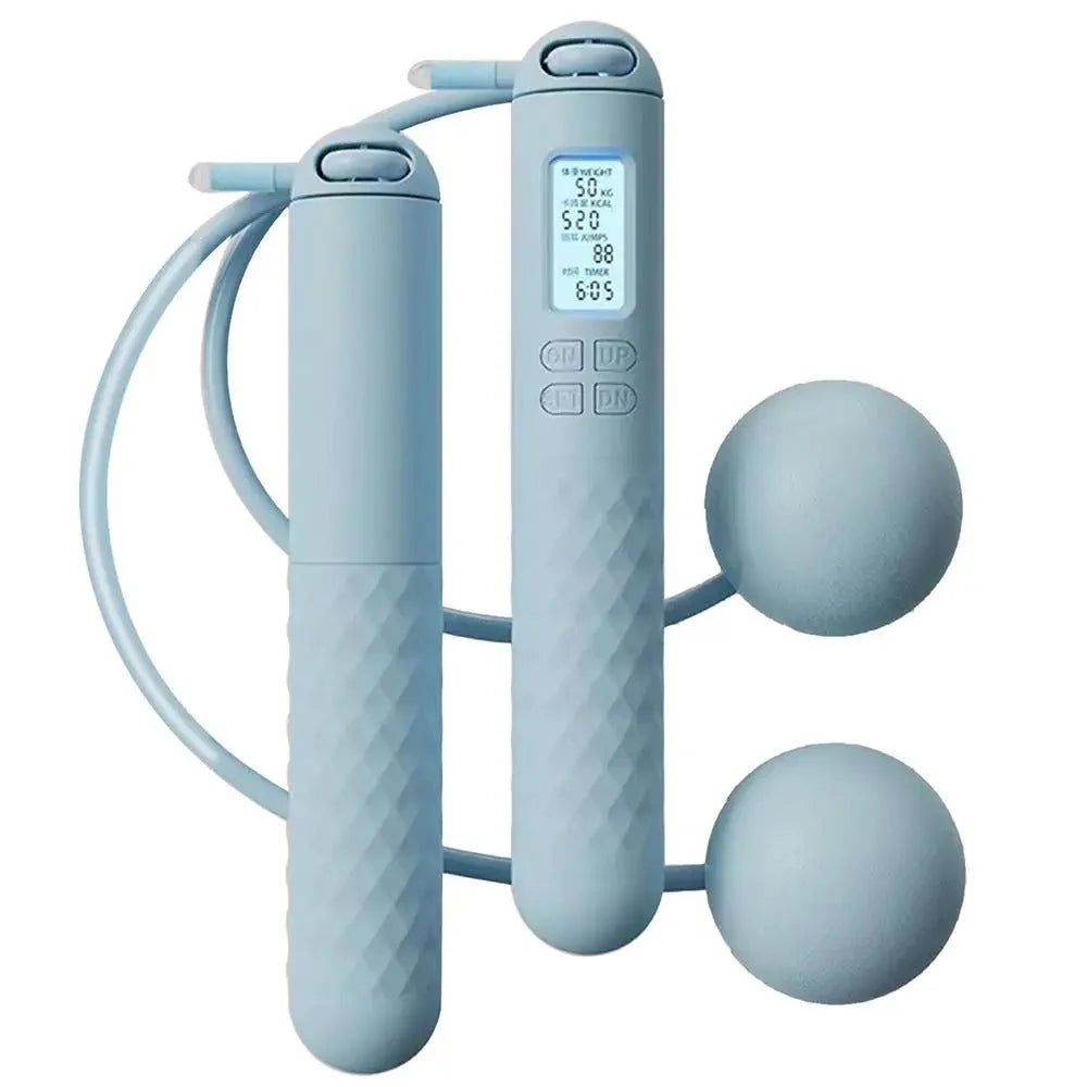 Weighted Cordless Jump Rope with Counter
