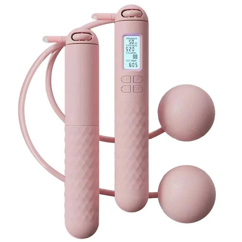 Weighted Cordless Jump Rope with Counter