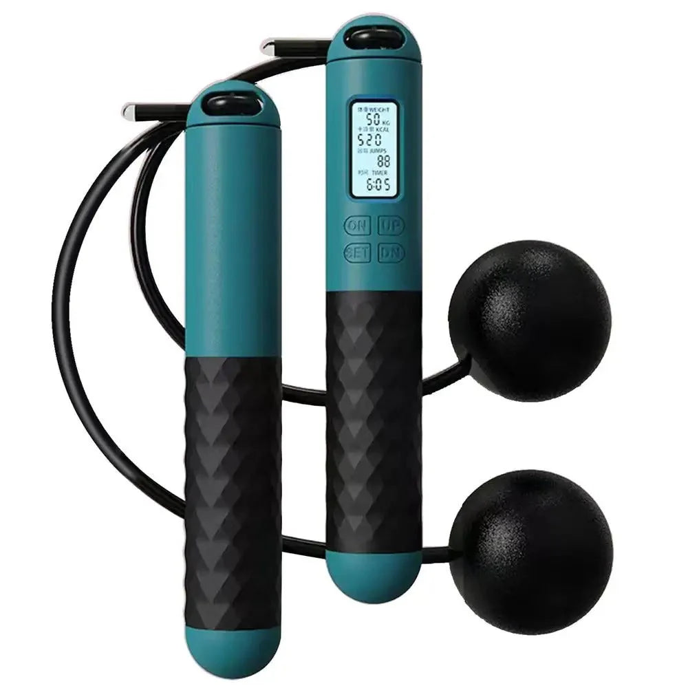 Weighted Cordless Jump Rope with Counter