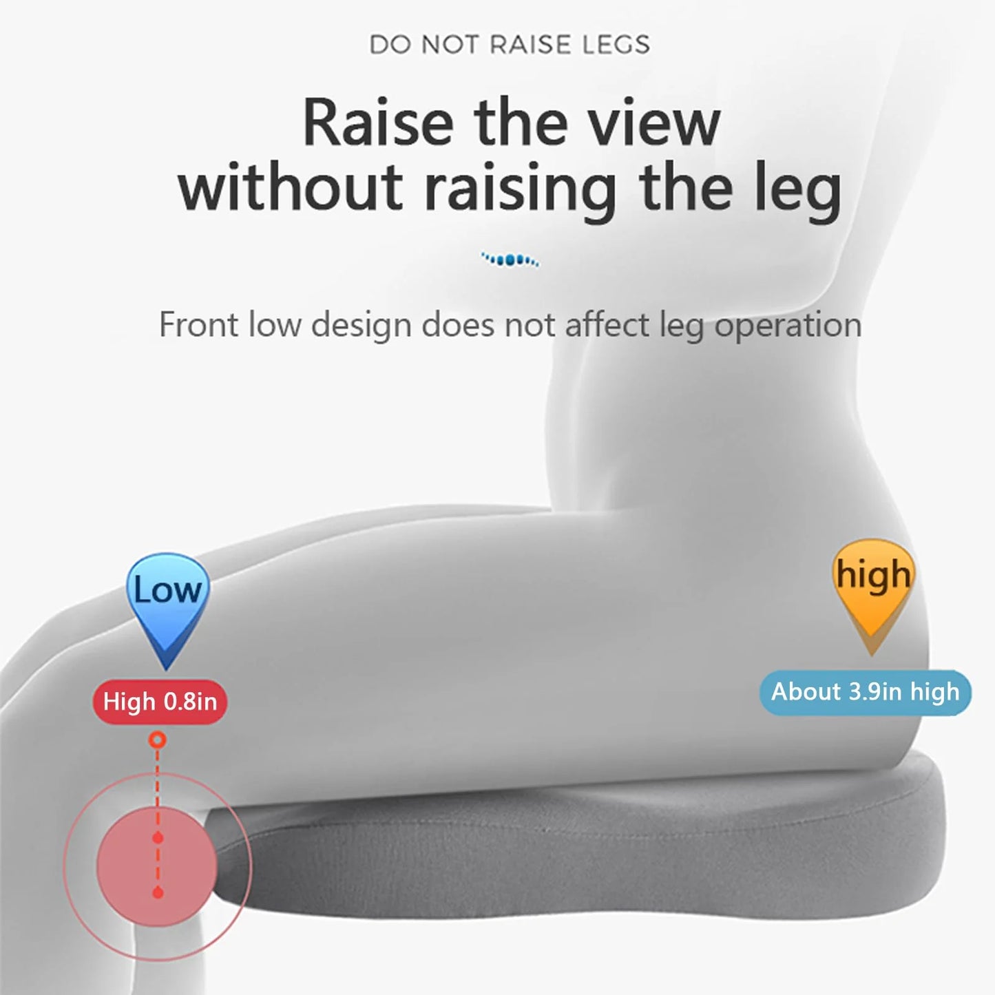 Adult Car Seat Booster Cushion