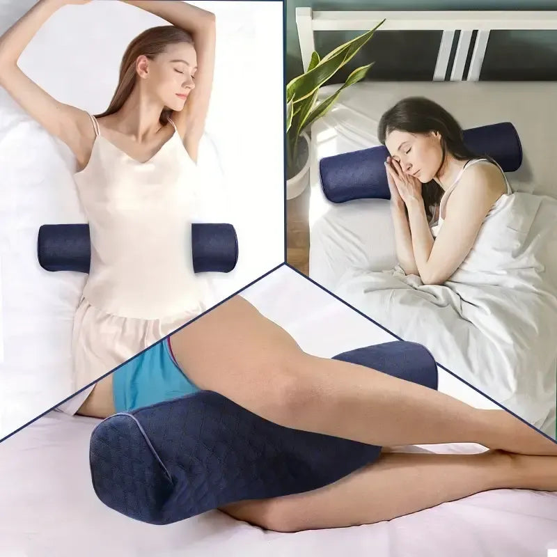 Blue Relief Pillow