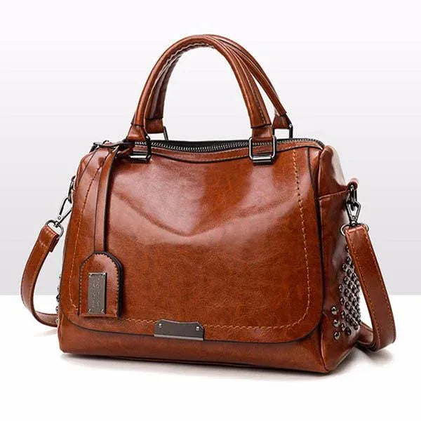 Elegant Soft Leather Shoulder Bag