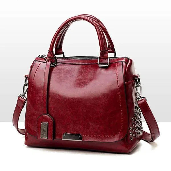 Elegant Soft Leather Shoulder Bag
