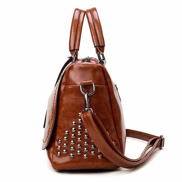 Elegant Soft Leather Shoulder Bag