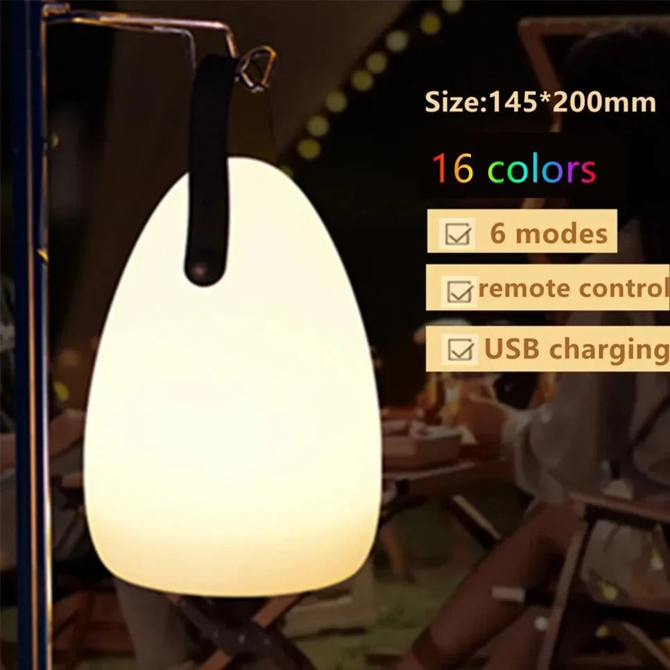 Portable Waterproof Cordless Table Lamp