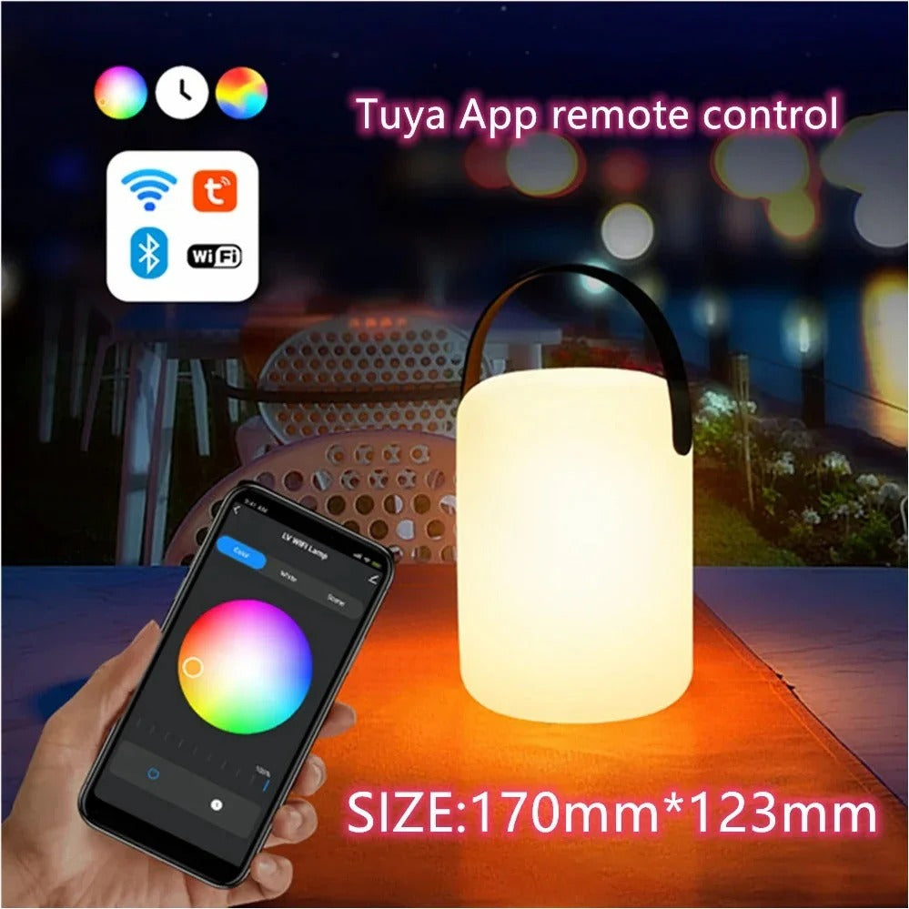 Portable Waterproof Cordless Table Lamp