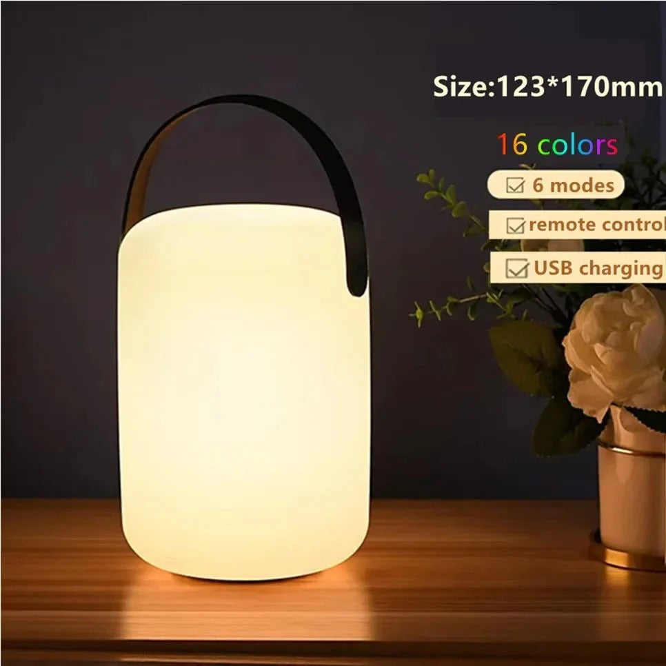 Portable Waterproof Cordless Table Lamp