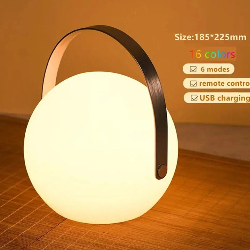 Portable Waterproof Cordless Table Lamp