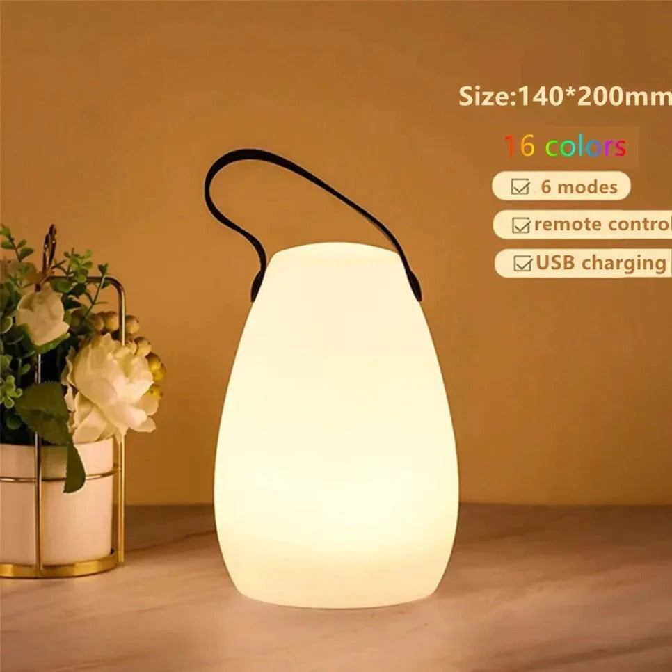Portable Waterproof Cordless Table Lamp
