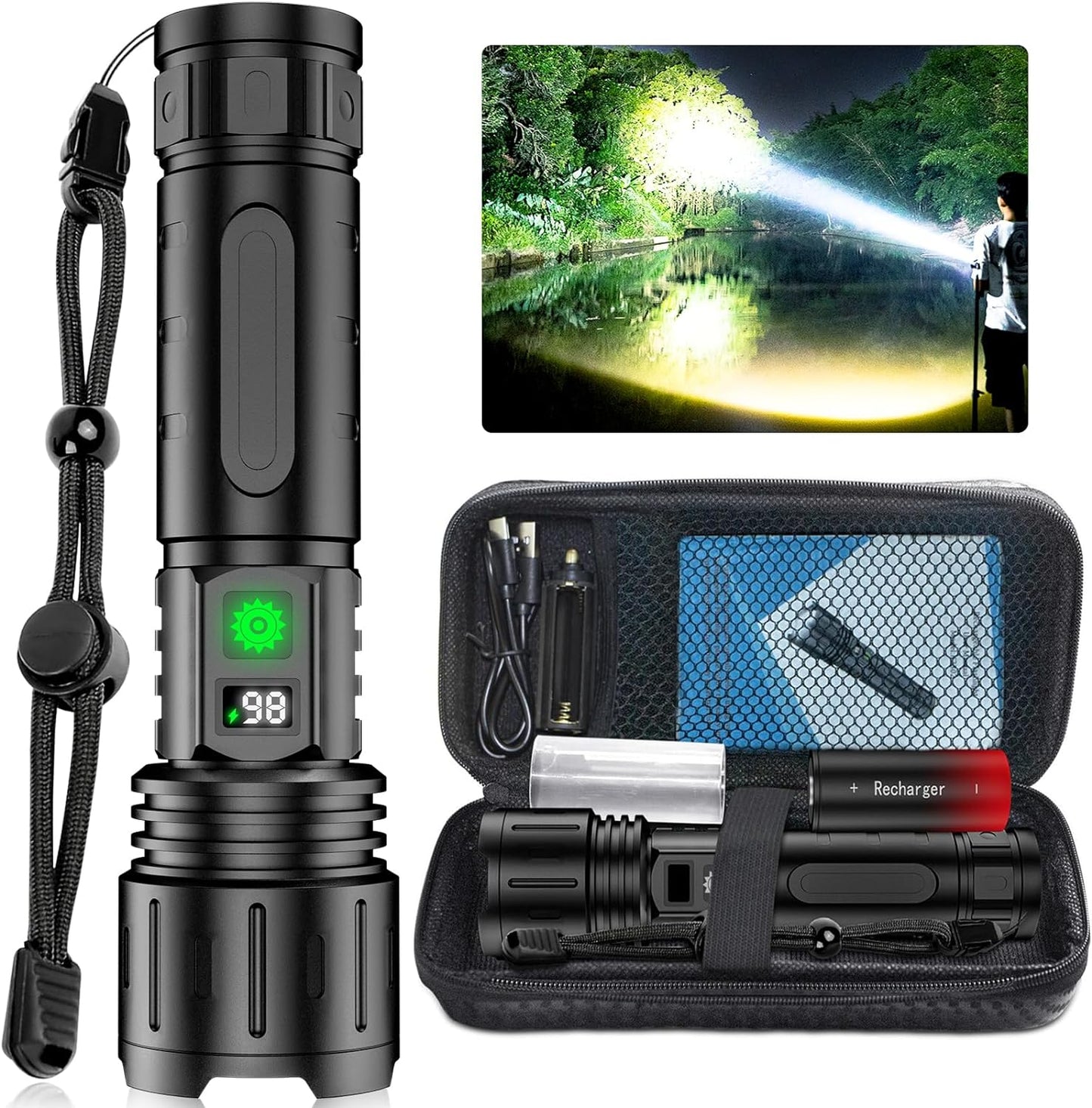 Tactical LED Flashlight