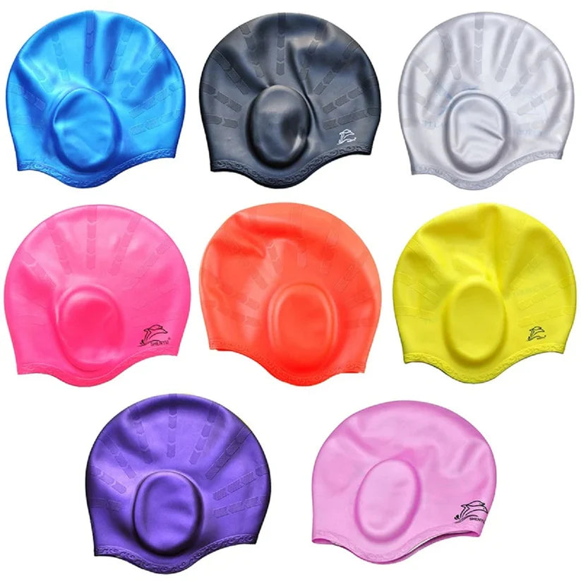 Waterproof Silicone Swim Cap