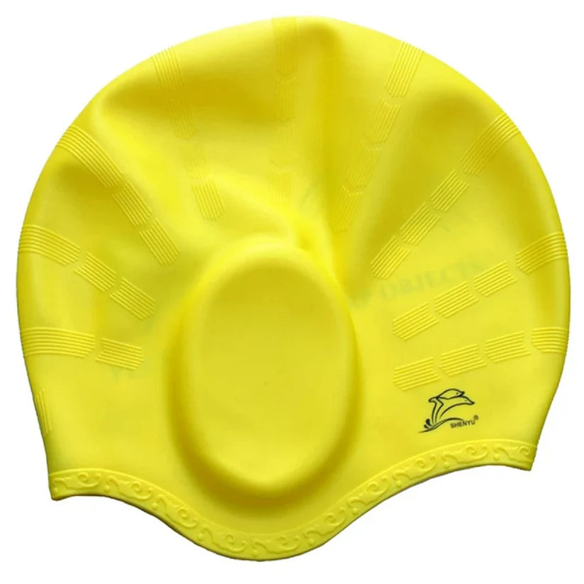 Waterproof Silicone Swim Cap
