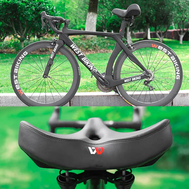 Wide Bicycle Saddle