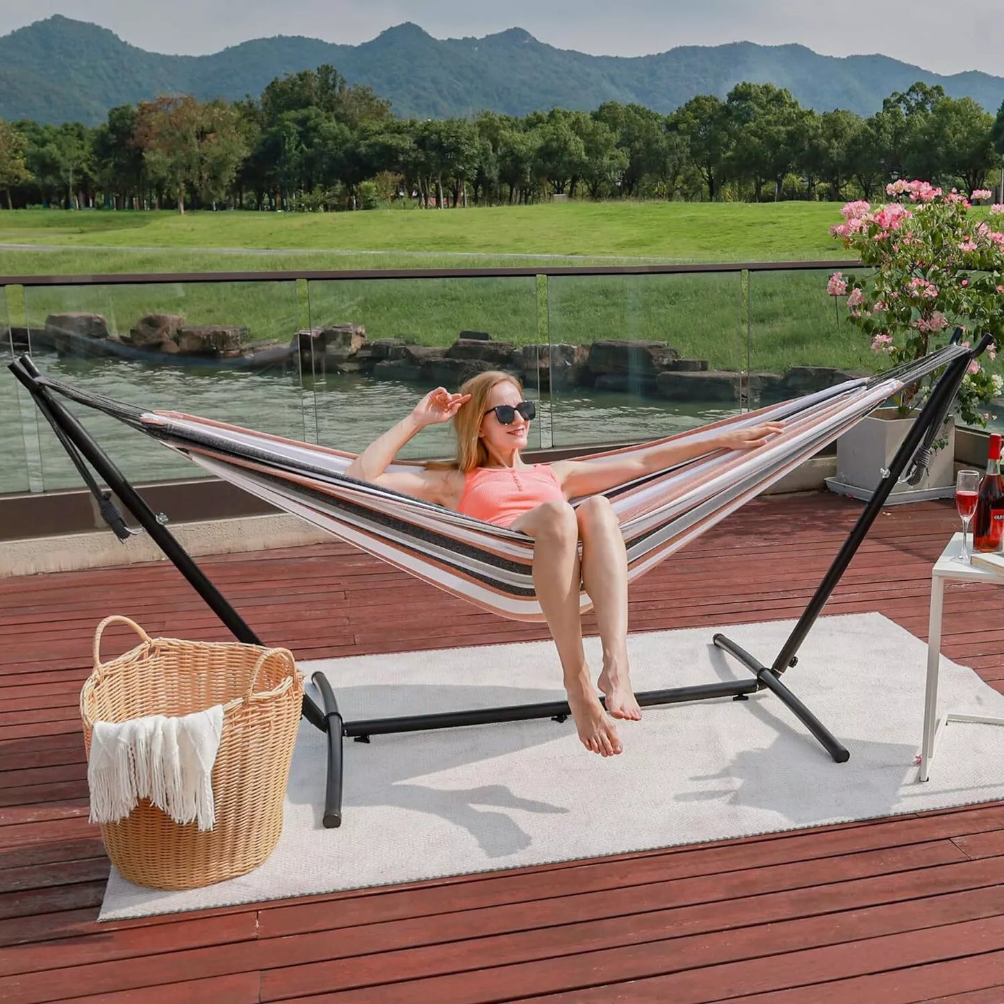 2-Person Hammock with Stand