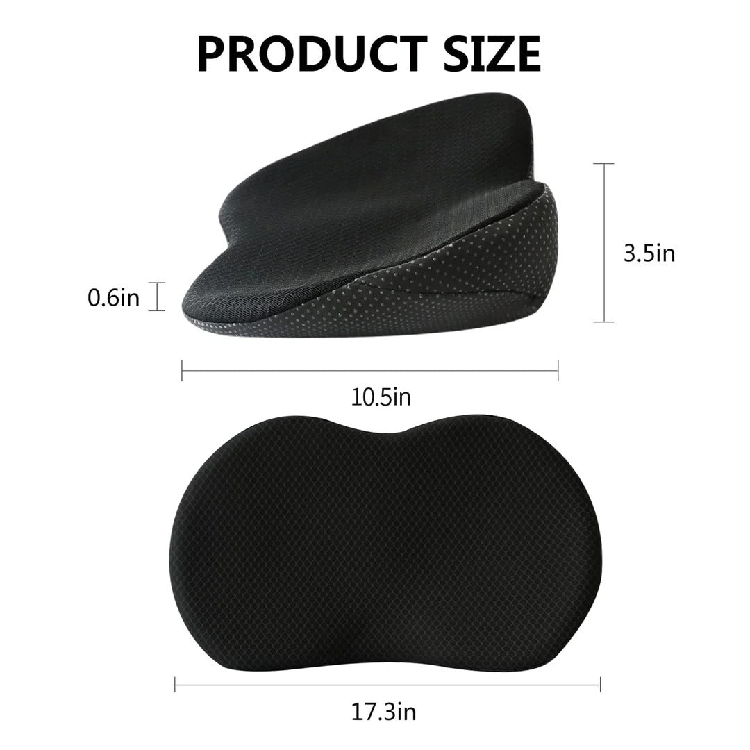 Car Seat Cushion – Memory Foam Booster for Driving Comfort & Height