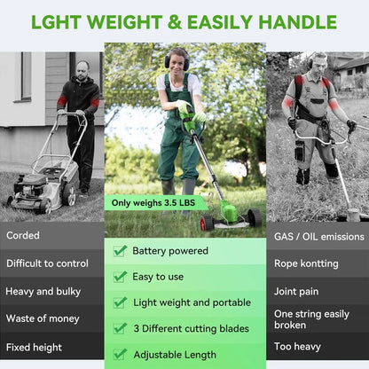 24V Cordless Grass Trimmer