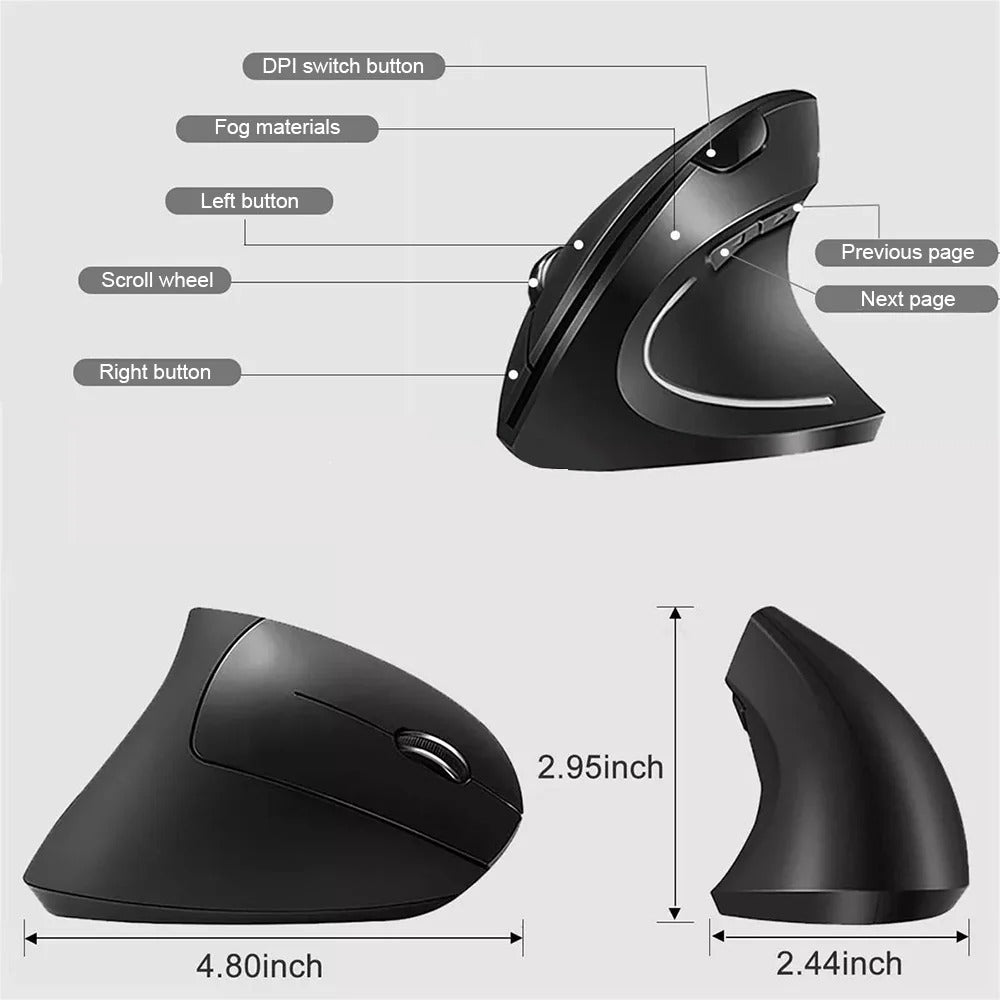 Wireless Vertical Mouse