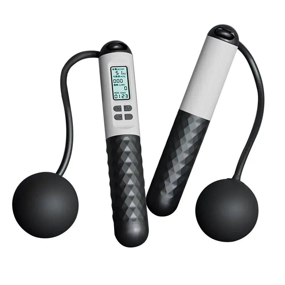 Weighted Cordless Jump Rope with Counter