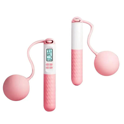 Weighted Cordless Jump Rope with Counter