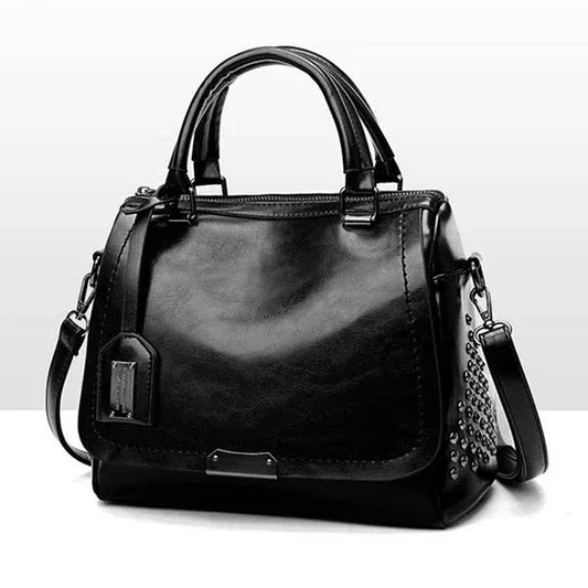 Elegant Soft Leather Shoulder Bag