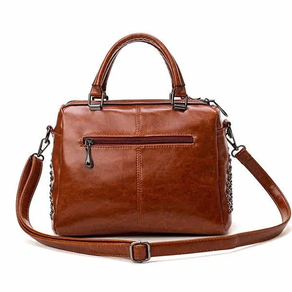 Elegant Soft Leather Shoulder Bag